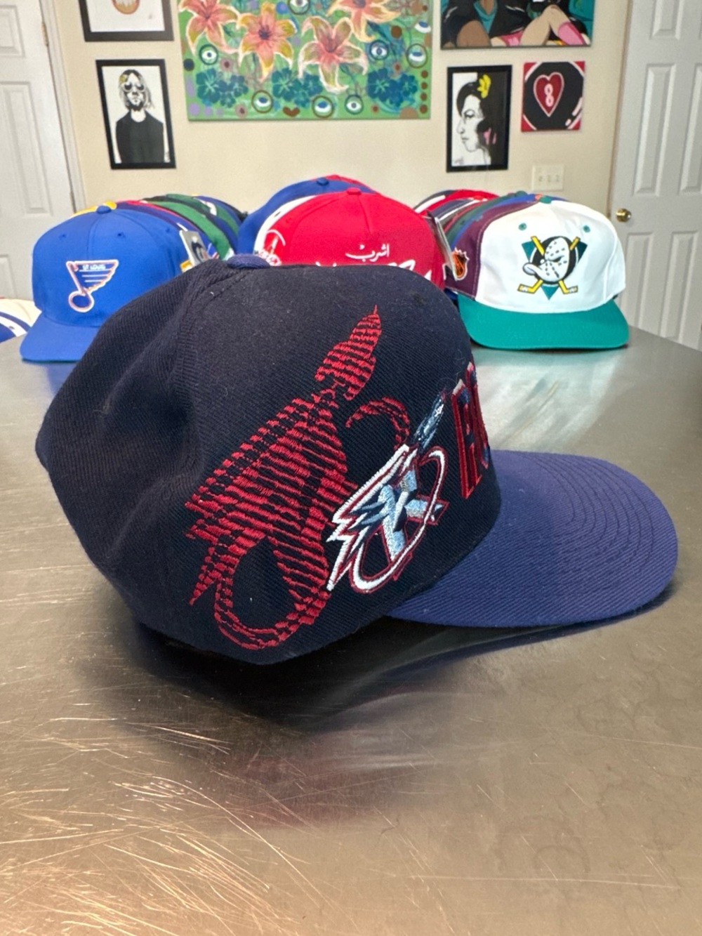 Rare Vintage Houston Rockets Cap - Picture 2 of 8